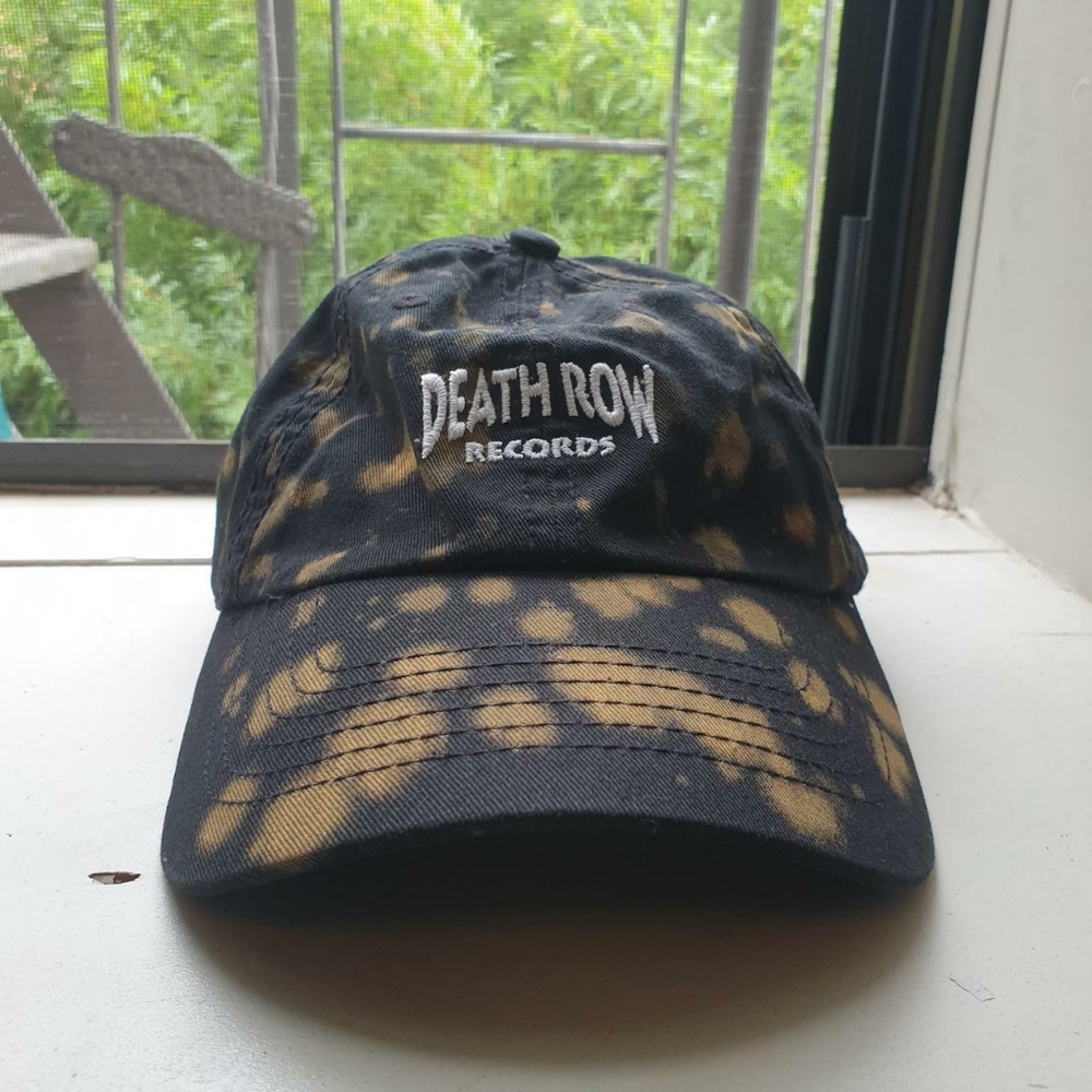 Death Row Records acid burn baseball cap